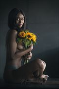 flower girl artistic nude photo by photographer j guzman