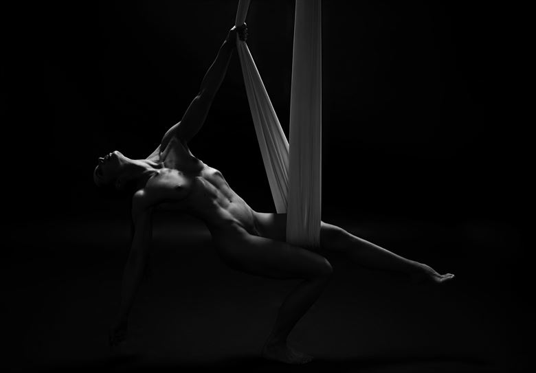 fly artistic nude photo by model bia