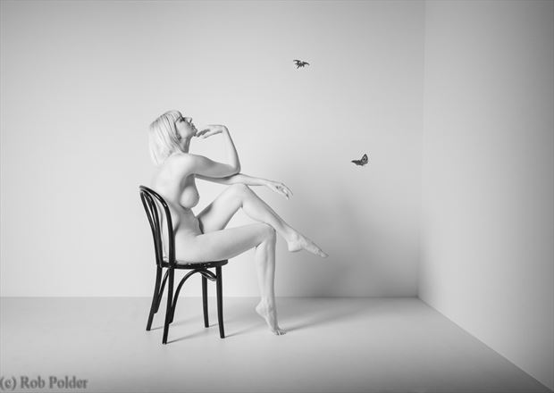 fly away artistic nude photo by photographer robpolder