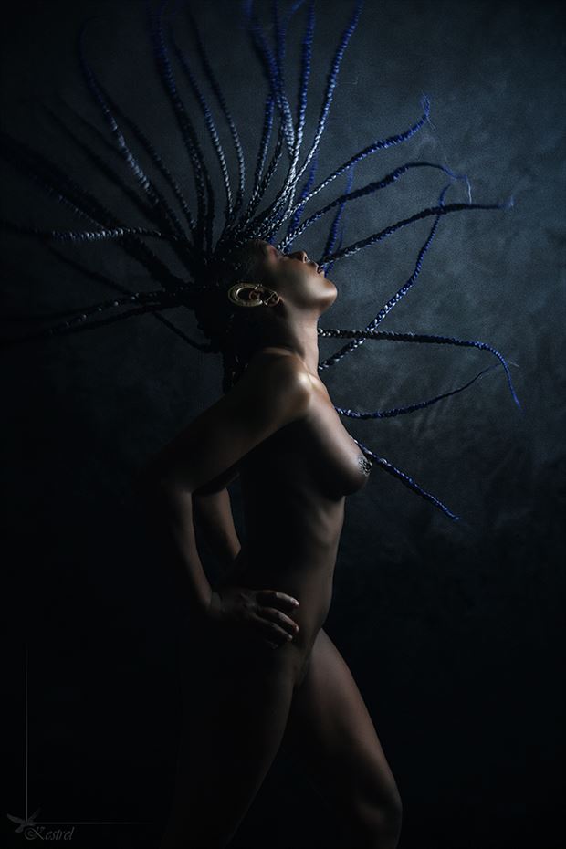 flying dreads artistic nude photo by photographer kestrel