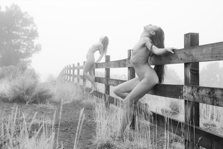 foggy pitstop artistic nude photo by model jessa ray muse