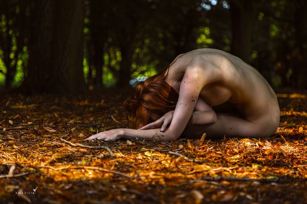 forest floor nude 1 artistic nude photo by photographer amazilia photography
