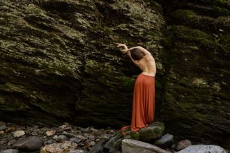 forest nymph artistic nude artwork by model flos lunae