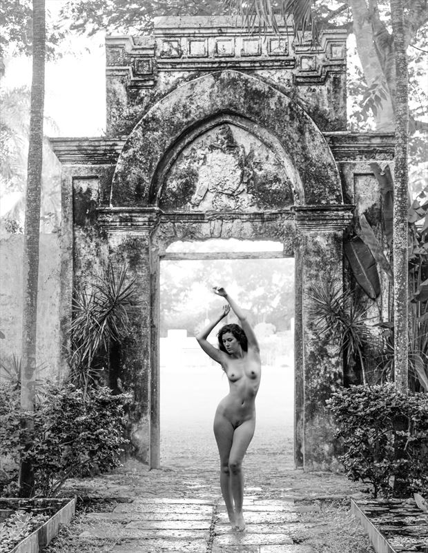 framed 1 femme nue nature photo by photographer ankesh