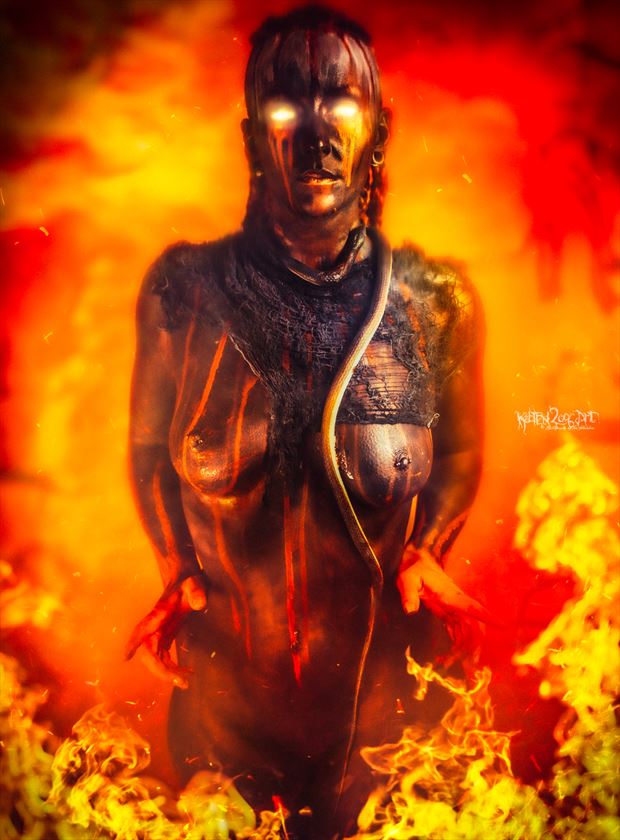 from the fires of hell fantasy photo by photographer ketten2006art