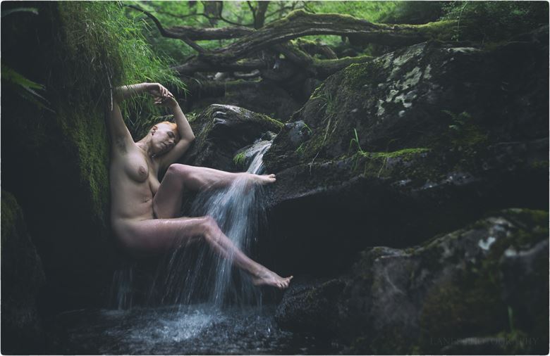 from up in the mountains on down to the sea artistic nude photo by photographer lanes photography