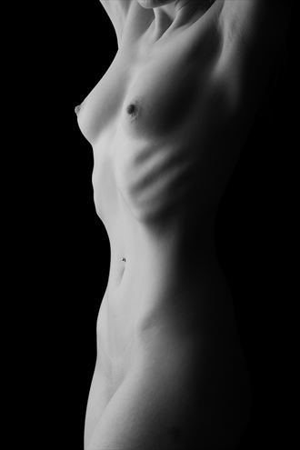full length bodyscape of violet artistic nude photo by photographer paul davies