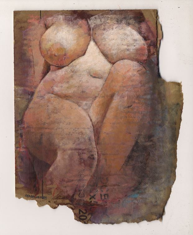gabi artistic nude artwork by artist jond
