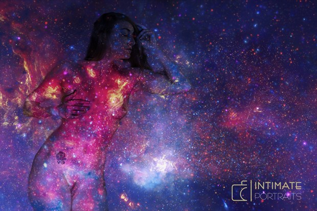 galaxy artistic nude photo by model fearra lacome