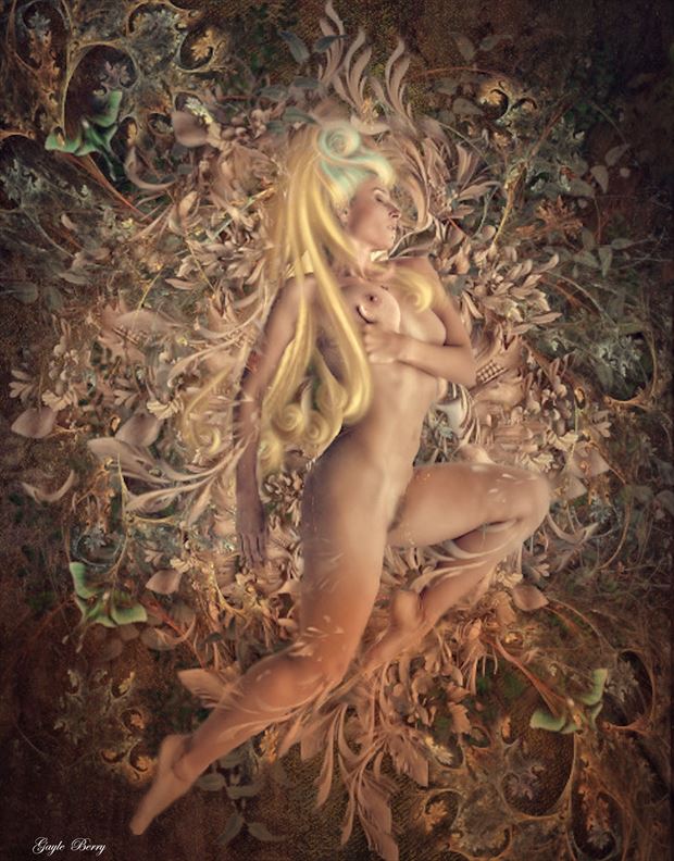 gamora artistic nude artwork by artist gayle berry