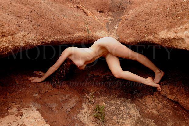garden of the gods park co artistic nude photo by photographer ray valentine
