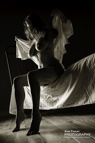 getting dressed erotic photo by photographer john tisbury