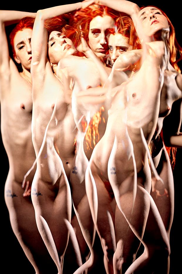 ghost artistic nude artwork by photographer hartphotographic