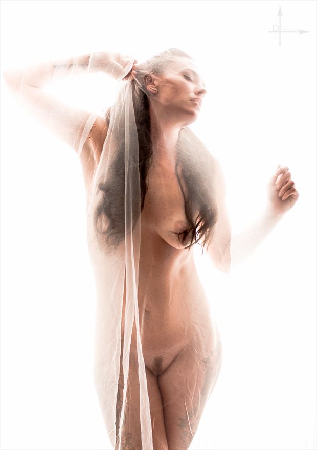 ghost voices artistic nude photo by model kait byce