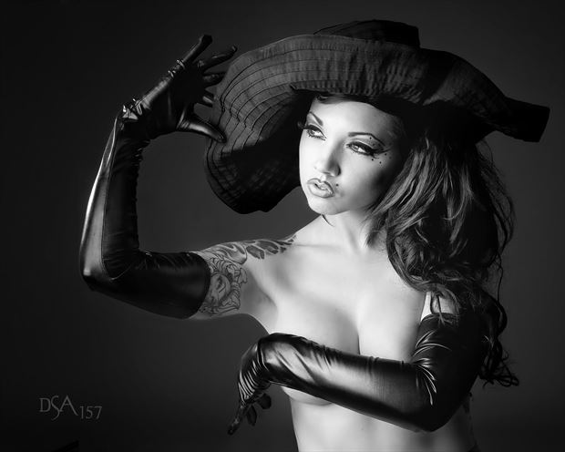 ginger zero black hat and gloves iii tattoos photo by photographer dsa157