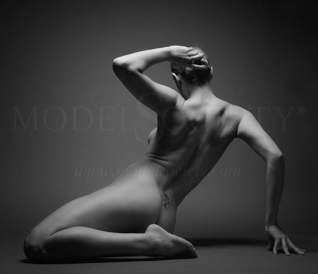 girl artistic nude artwork by photographer richard byrne