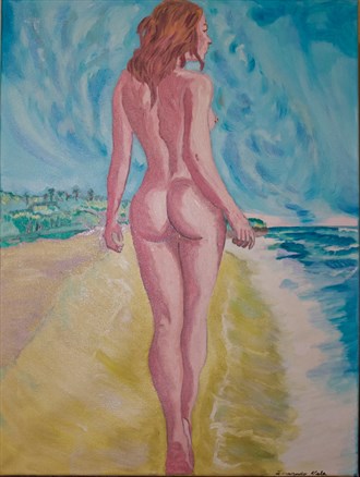 girl from Barlovento Artistic Nude Artwork by Artist Fernando