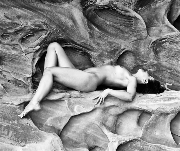 girl on the rocks Artistic Nude Photo by Photographer KHolmes