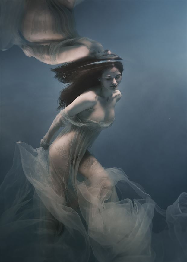 girl underwater nude body beauty nature photo by photographer dml