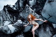 glacial artistic nude photo by model icelandic selkie