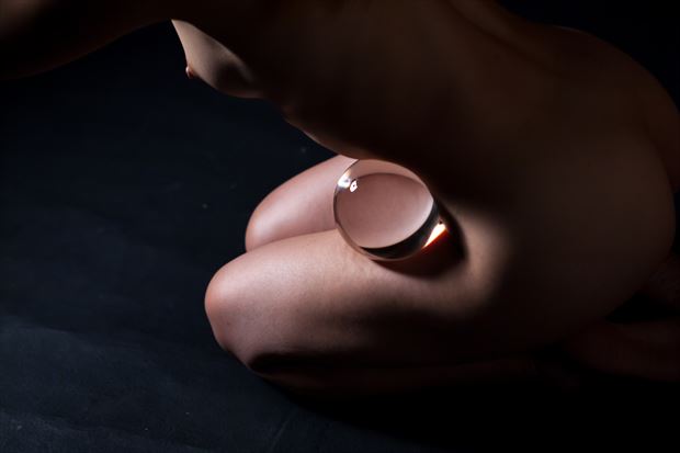 glass ball artistic nude photo by photographer yoga chang