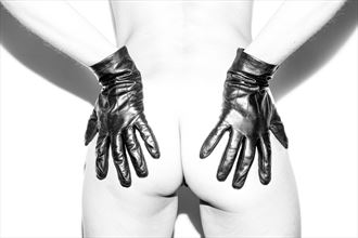 gloves artistic nude artwork by photographer gabe costta