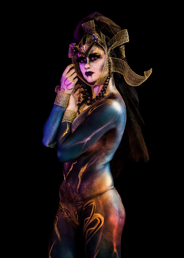 goddess body painting photo by photographer thomas margrave