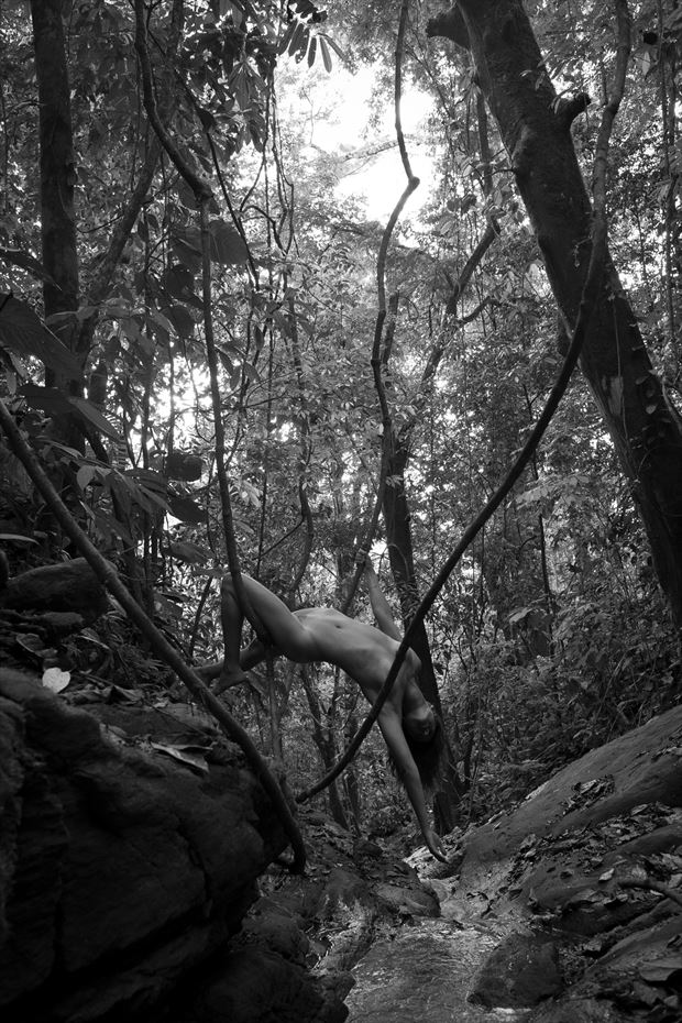 goddess dryad artistic nude photo by photographer carl kerridge