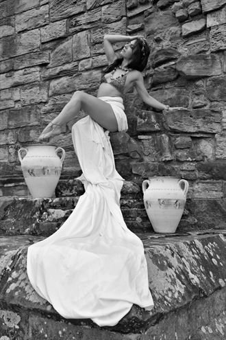 goddess keeper of urns vintage style photo by model blackswann_portfolio