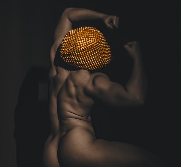 going for gold artistic nude artwork by photographer neilh