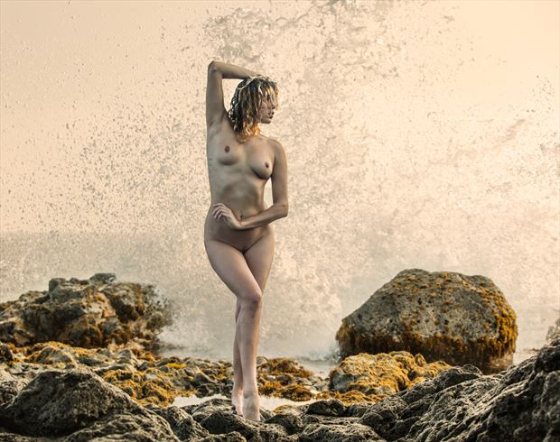 golden spirit artistic nude photo by photographer lightworkx