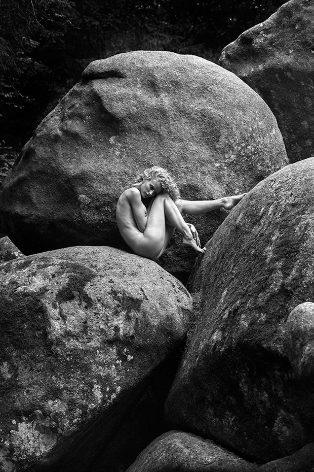 grace and granite 2 Artistic Nude Photo by Photographer Thomas Bichler