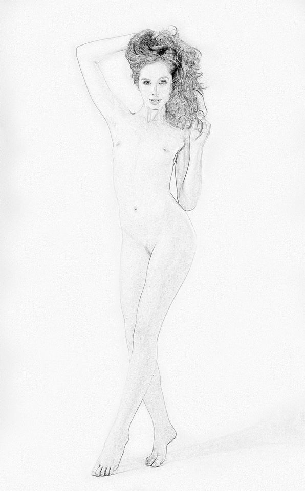 gracile nude artistic nude artwork by photographer anders bildmakare