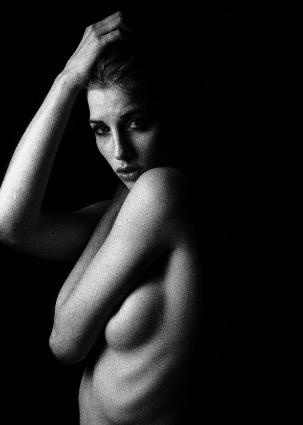 grainy day woman artistic nude photo by photographer excelsior