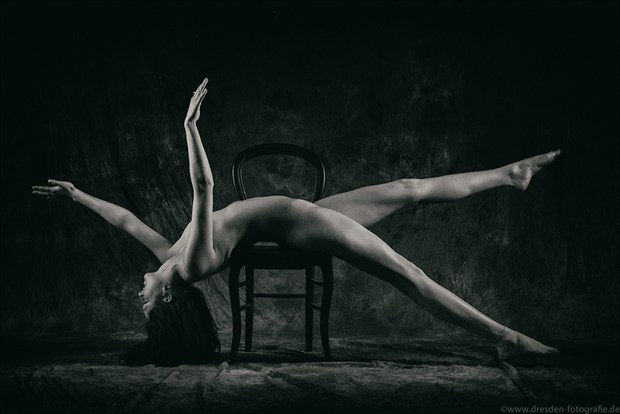 grazile Balance Artistic Nude Photo by Photographer S.Dittrich