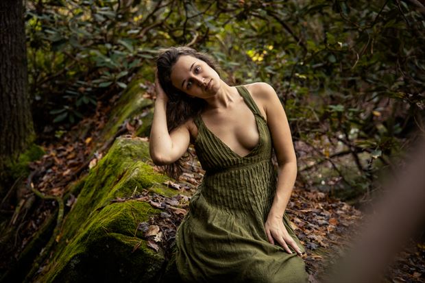 green goddess sensual photo by model jordane