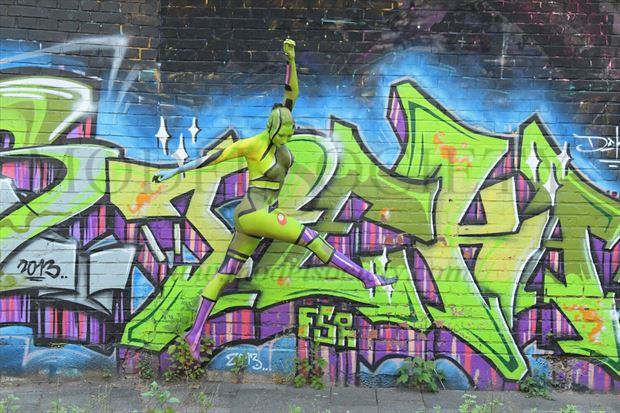 greengraffiti artistic nude artwork by artist bodyart j d%C3%BCsterwald