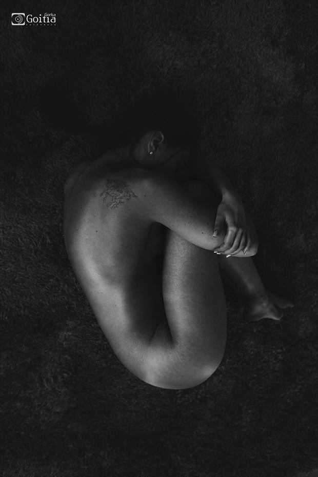 grief artistic nude photo by model iris suarez