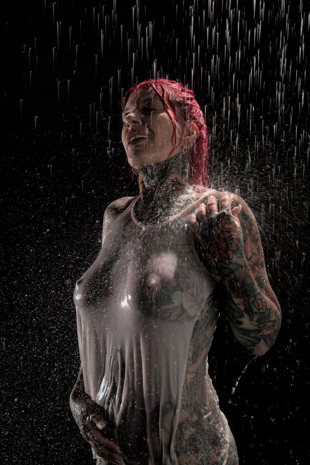 gypsyink74 under the rainmaker artistic nude photo by photographer andrew greig