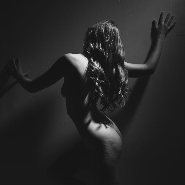 hair and shadows caress artistic nude photo by photographer artphotovision