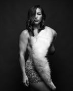 haley fur artistic nude photo by photographer mikeblue