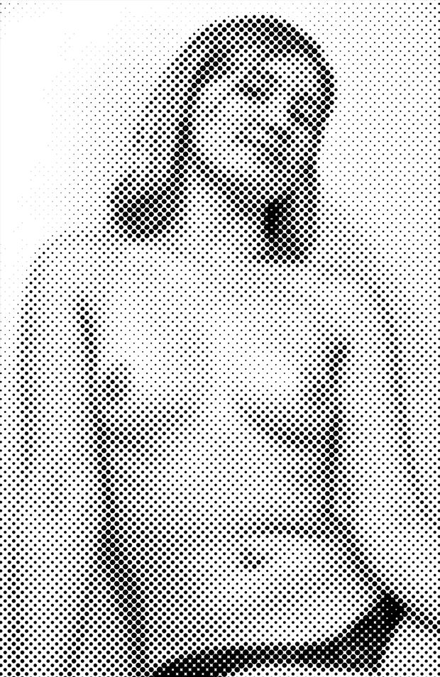 halftone artistic nude photo by photographer avant garde_art