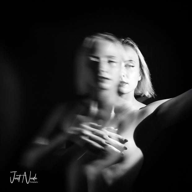 hand of light artistic nude artwork by photographer justnude nl