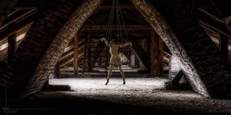 hanging out artistic nude artwork by photographer kestrel