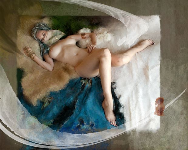 harim lindsay 3 artistic nude artwork by artist ward george