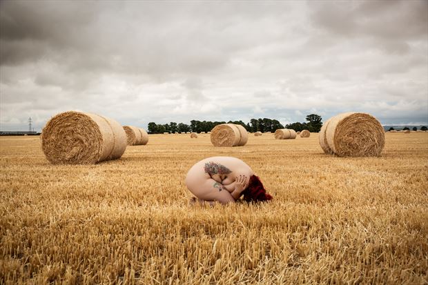 harvest time artistic nude photo by photographer paul brady