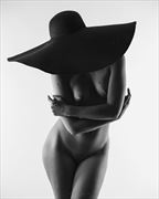 hat artistic nude photo by model valentina_art