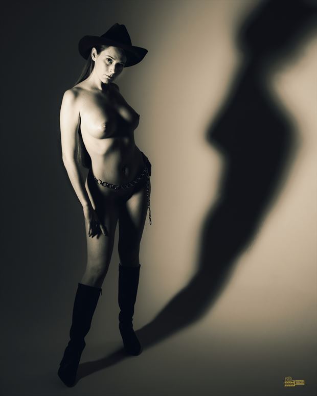 hat boots artistic nude photo by photographer clsphotos