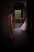 haunted hotel artistic nude photo by model beatrice morgana
