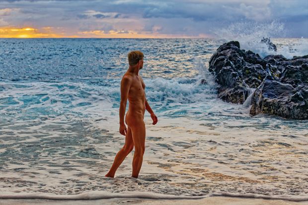 hawaii artistic nude photo by model robert p